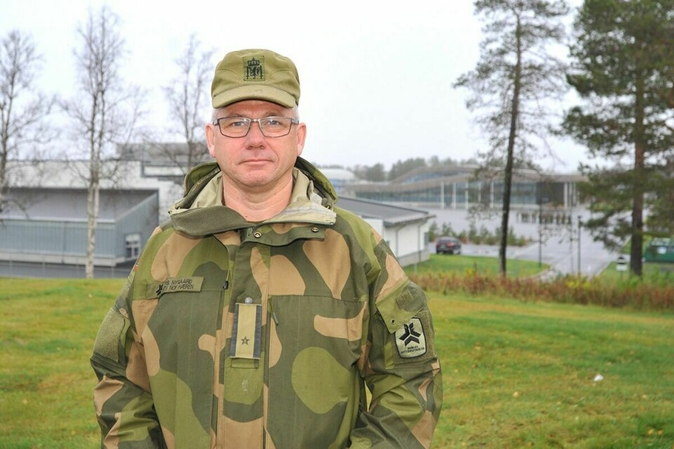 SKUFFET: Pål B. Nygaard, hovedtillitsvalgt i offisersforbundet, er skuffet over at forsvarssjefen ikke tok seg tid til å møte de ansatte på 339 på Bardufoss. (Arkivfoto)