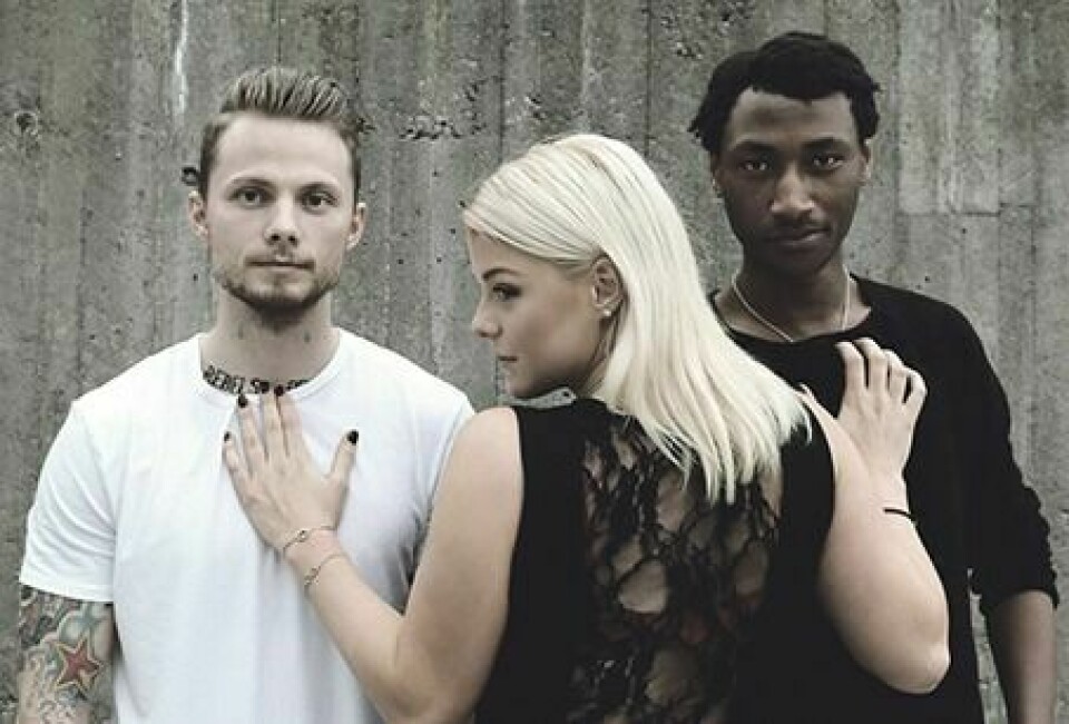 TRIO: Rap4mation kaller de seg, Fredrik Stangnes (til venstre), Hanne Dahlberg og Geoffrey Fagerli. (Foto: privat)