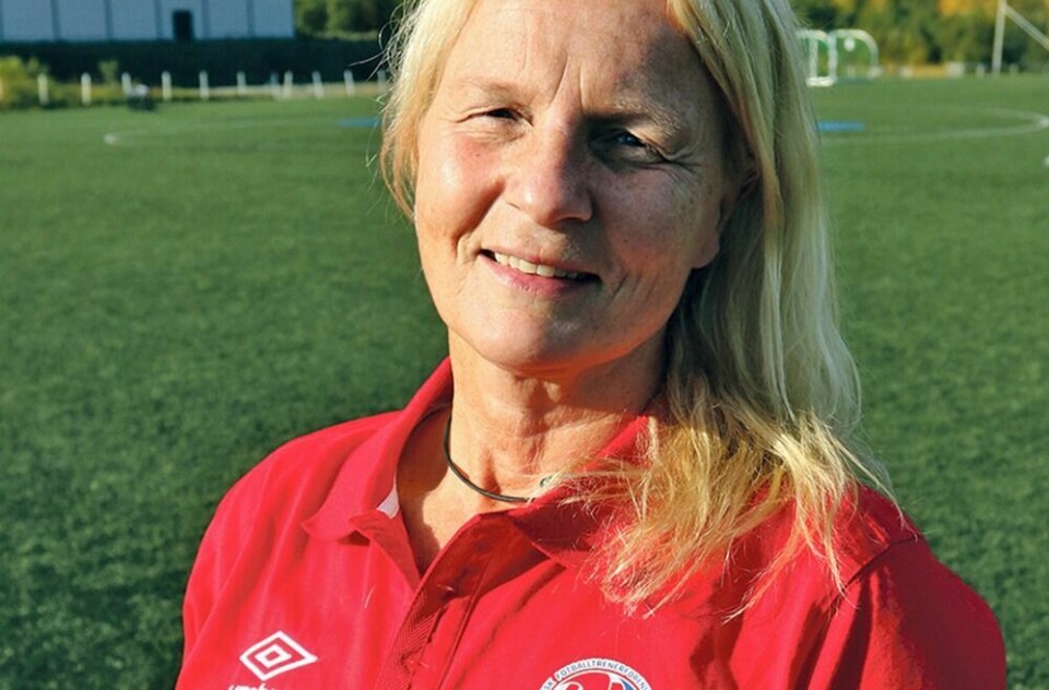 NY SJEF: Elin Nicolaisen fra Bardufoss blir den første kvinnelige leder av fotballtrenerforeninga.