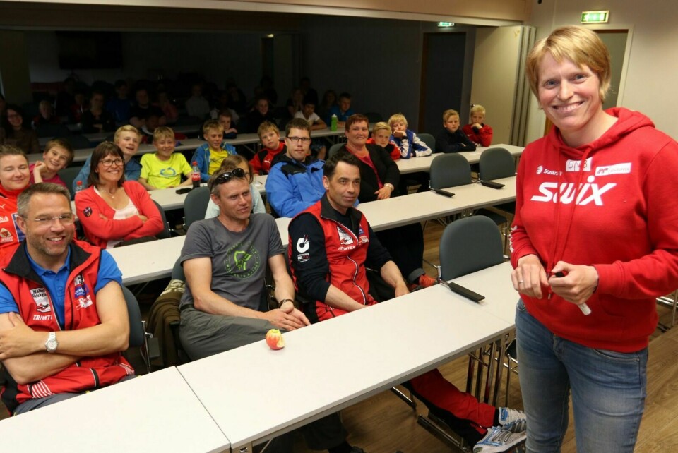 FOREDRAG: Tora Berger holdt foredrag for skiskytterinteresserte på Bardufosstun onsdag kveld.