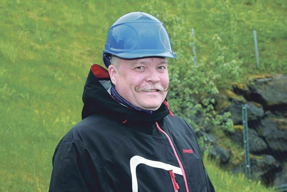 PROSJEKTLEDER: Alf Edvart Sørfosbog er prosjektleder i Forsvarsbygg utvikling nord. Til uka starter de bygginga til «Clockwork» på Bardufoss flystasjon. (Foto: privat)