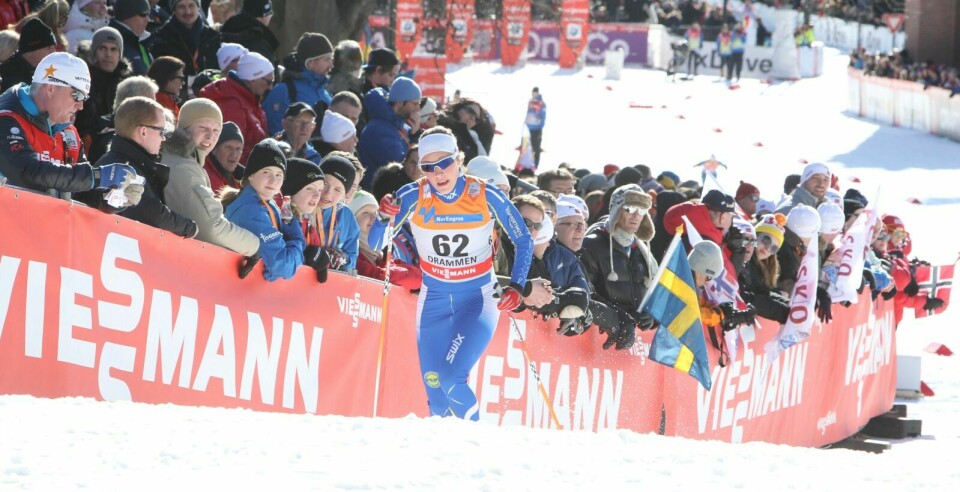 OPPLEVELSE: Merete Myrseth gikk en bra sprint i Drammen onsdag. Søndag får hun sjansen på et distanserenn i verdenscupen for aller første gang når hun får gå på nasjonal kvote i Holmenkollen. (Arkivfoto) Foto: Erik Borg