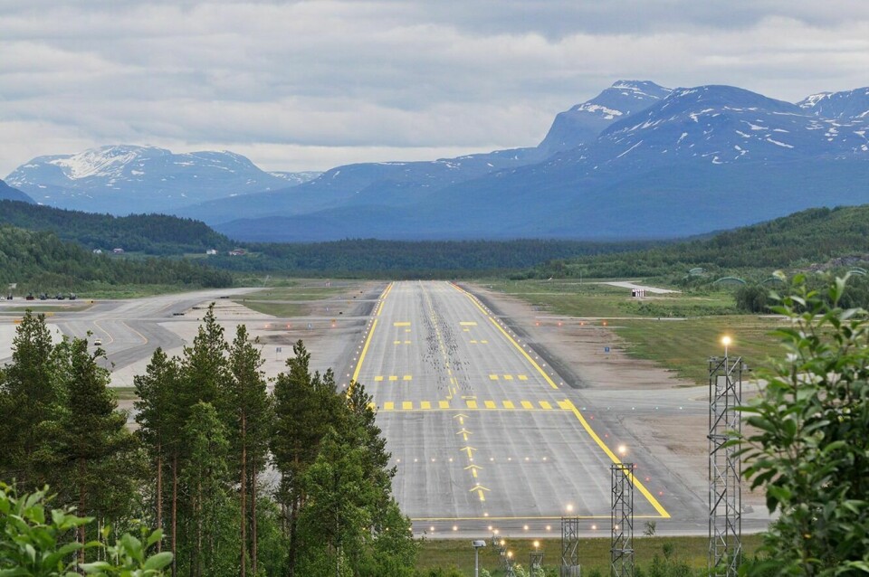 FARTSMÅLING: UP målte politiets hastighet på flystripa til Bardufoss lufthavn i forbindelse med en etterforskning. (Arkivfoto: Terje Tverås)
