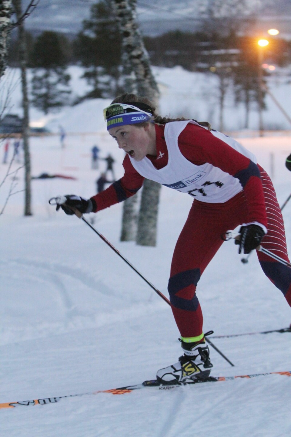 LANGT BAK: Merete Myrseth endte ned på en 36. plass i seniorenes Skandinavisk cup. (Arkivfoto) Foto: Ivar Løvland