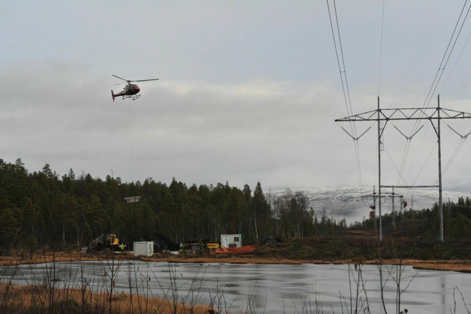 SÅRBART: Bygginga av ei ny 420 kV-linje fra Ofoten til Balsfjord gjør at strømforsyninga i nord nå er mer sårbar enn tidligere. (Arkivfoto: Terje Tverås)