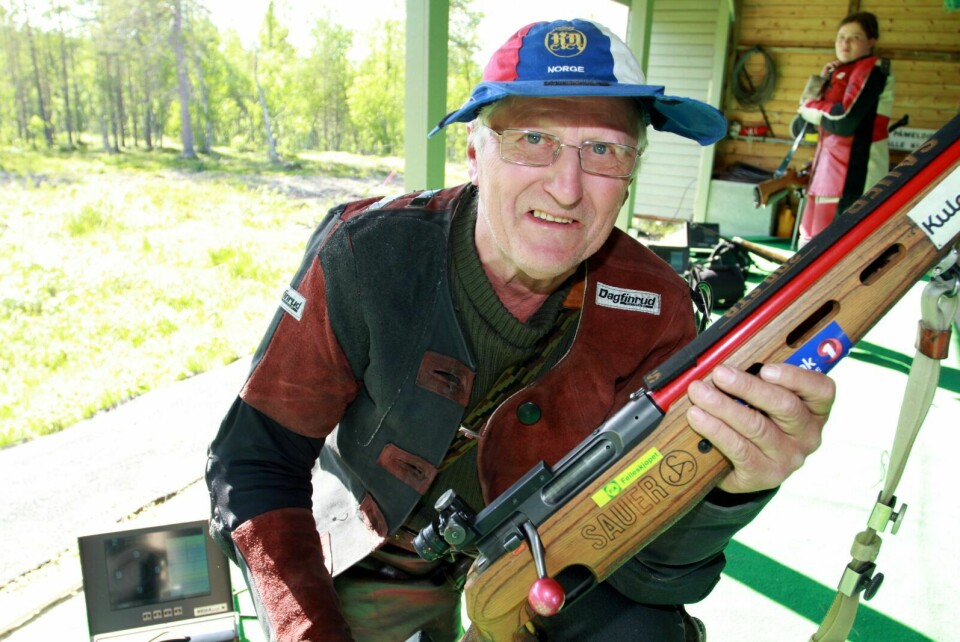 LOKAL ILDSJEL: Harald Gåre fra Storsteinnes er nominert til DFS-skytternes ildsjelpris. (Arkivfoto)