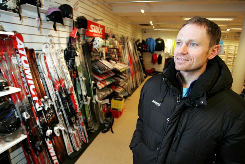 FOREDRAGSHOLDER: Bjarte Engen Vik forteller om sine erfaringer under Idrettshelga 2014. Foto: Ivar Løvland