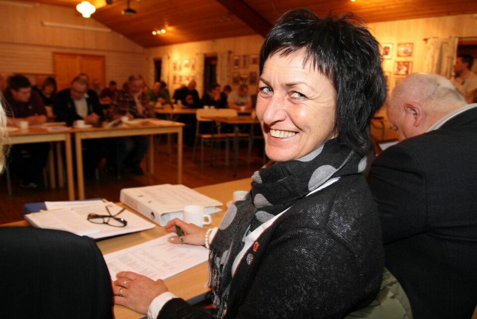 LEDER: Det blir sannsynligvis et nytt år som leder for Troms skyttersamlag for Eva Rubbås-Risvik fra Øverbygd. Foto: Ivar Løvland