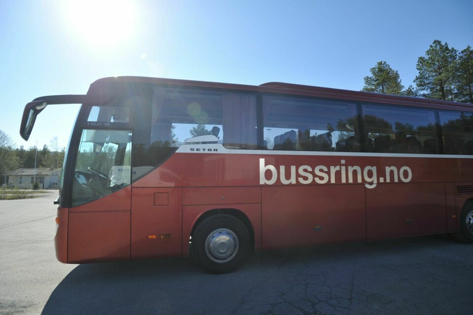 NY AKTØR: Busselskapet Bussring, som har hovedkontor i Tromsø, får tildelt kontrakter for skolebusskjøring i Balsfjord og Målselv. (Foto: Terje Tverås)