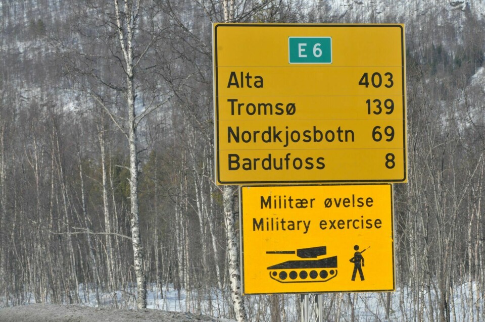 Øvelsen foregår fra Tjeldsund i sør til Finnsnes i nord i perioden 7.–21. mars. Hovedaktiviteten skjer i tidsrommet 12. til 19. mars. (Illustrasjonsfoto)