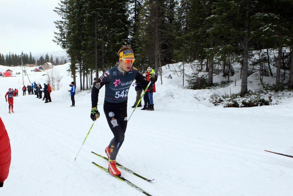 BEST: Erik Valnes fra BOIF kom på 5. plass under første NM-dag i Mo i Rana. Foto: Foto: Erik Borg