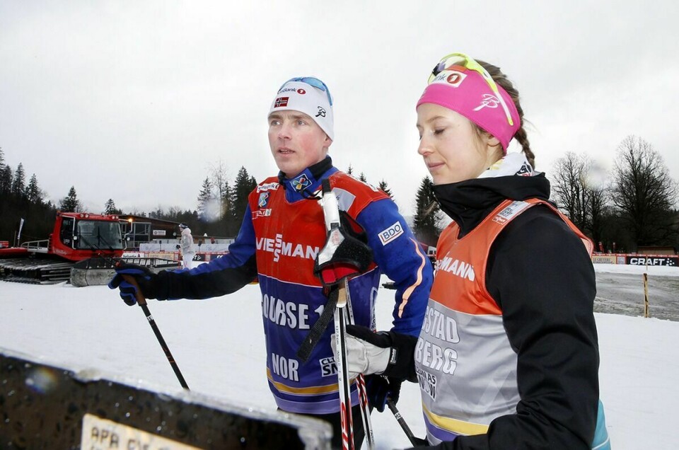 GULLSJANSER: Arne Markus Svendsen har blant annet Ingvild Flugstad Østberg som en av «sine» løpere under OL. Foto: NTB/Scanpix