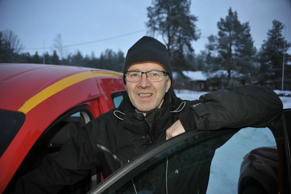 SATSER PÅ RAMMER: Tor Gunnar Riise ser fram til å starte rammeverksted på Høiden ved Setermoen. Verkstedet skal etter planen være i drift i neste måned. Foto: Morten Kasbergsen