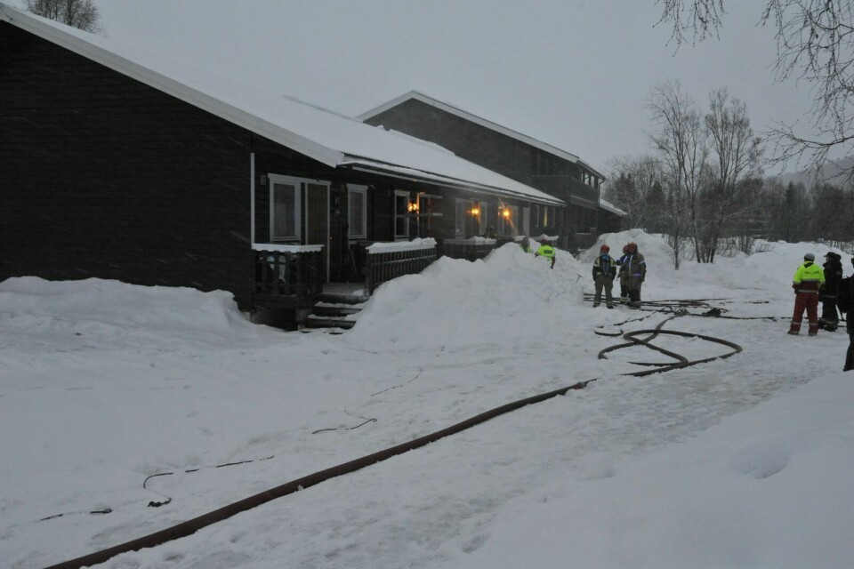 BRANNÅRSAK: Politiet er snart ferdig med etterforskninga av brannen på Moen. Det gjenstår kun noen avhør. Foto: Kari Anne Skoglund