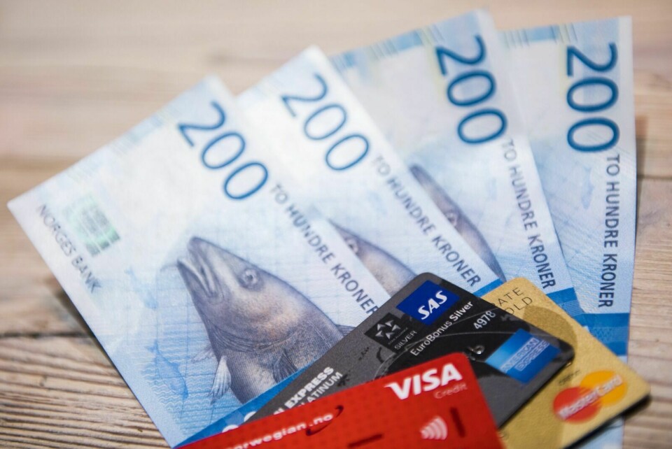 KORT PROSESS Finans Norge spår at kontantene vil forsvinne fra det norske samfunnet. Foto: Jon Olav Nesvold / NTB scanpix