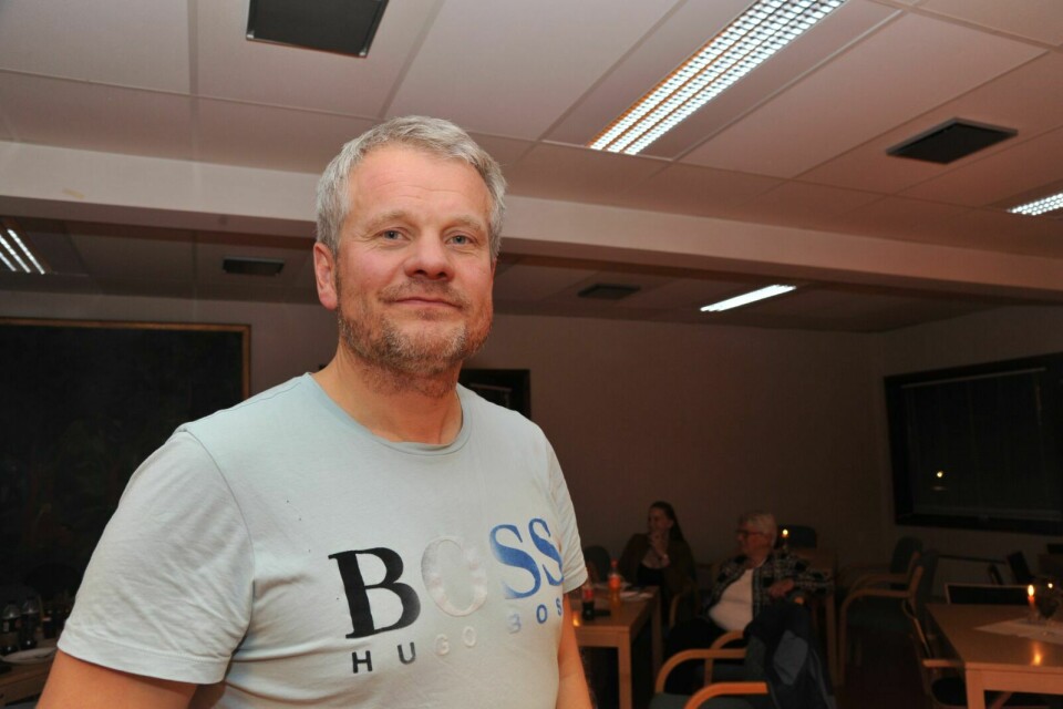 SKUFFA: Martin Nymo er meget skuffa over valgresultatet for Målselv Høyre. Foto: Kari Anne Skoglund