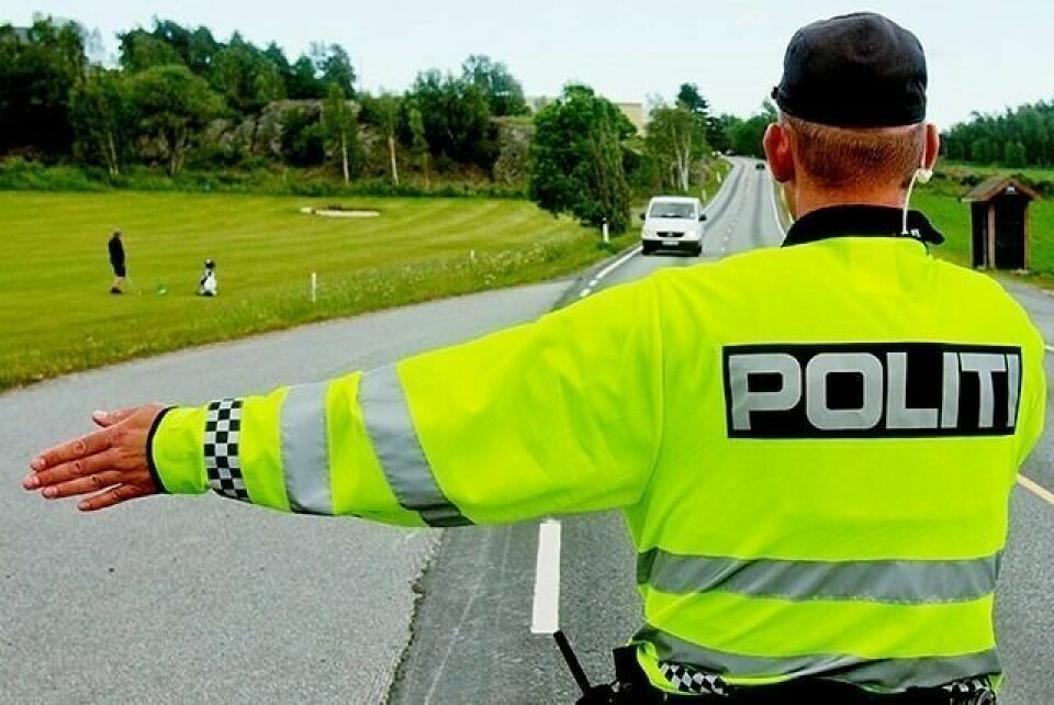 HØY FART: Flere ble stoppa for høy fart i Salangsdalen. Bildet er en illustrasjon og er ikke tatt i Salangsdalen. Foto: Stian Lysberg Solum / NTB scanpix