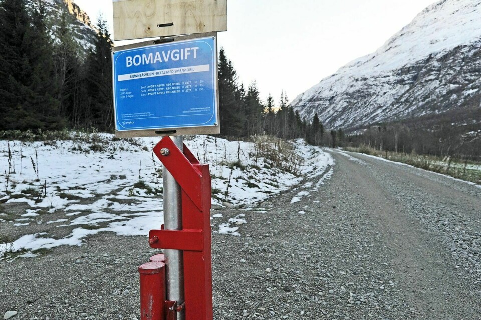 FIKSES TIL VÅREN: Bjønnbåsveien inn til Rohkunborri nasjonalpark må utbedres. (Arkivfoto: Terje Tverås)