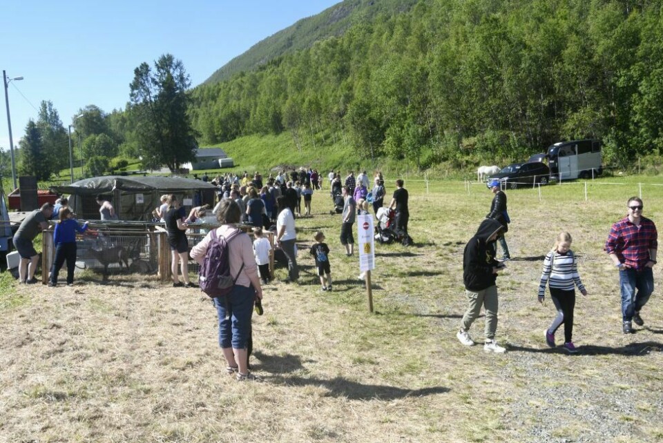 Landbruksmessa på StorsteinnesLandbruksmessa på Storsteinnes veltet seg i sol og mange 20-talls varmegrader. Foto: Torbjørn Kosmo