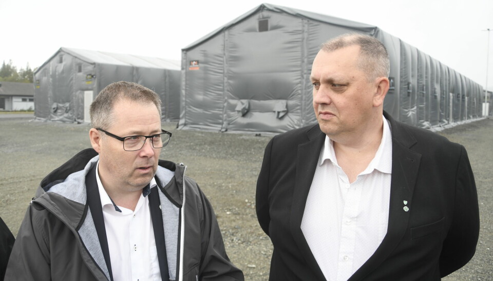 Forsvarsminister Bjørn Arild Gram kom med gode nyheter på hans Indre Troms-besøk.