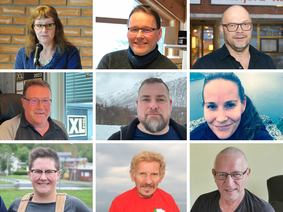 Dette er 9 av de 19 lokalpolitikerne som skal sitte i kommunestyret i Balsfjord den kommende perioden.