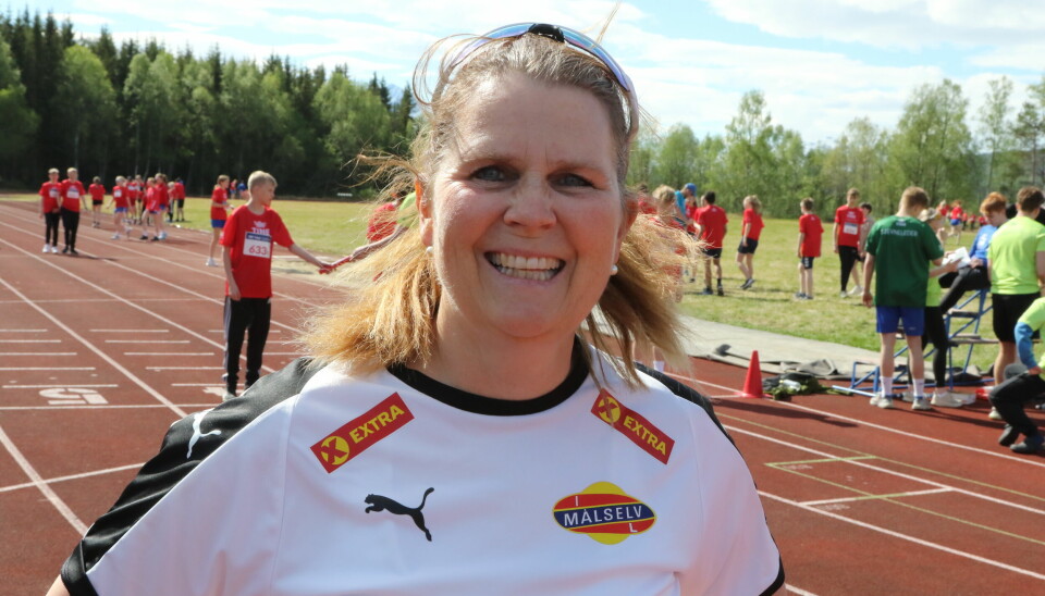 Siri Eide Storaa i Målselv IL er glad for at friidrettssamlinga i Bardufoss Storhall til helga samler så mange som totalt 80 personer.