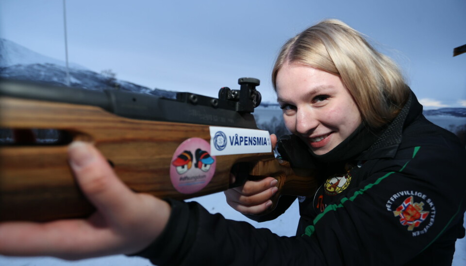 Siktet har stort sett gitt gode poengsummer for den ferske 4. klasseskytteren Anna Kristine Svendli i årets Nordlyscup.